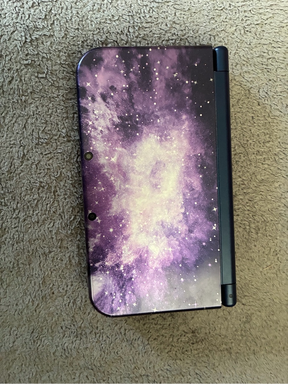 Nintendo Purple Galaxy Tablet Skin - Starry Nebula Design